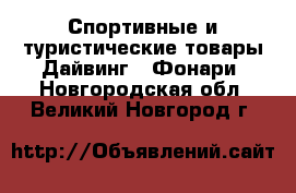 Спортивные и туристические товары Дайвинг - Фонари. Новгородская обл.,Великий Новгород г.